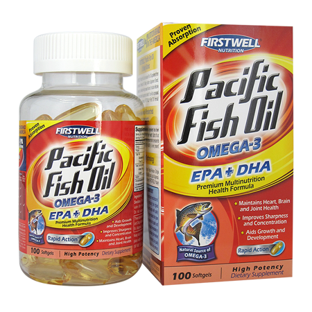 太平洋深海魚油 (Pacific Fish Oil) 100's