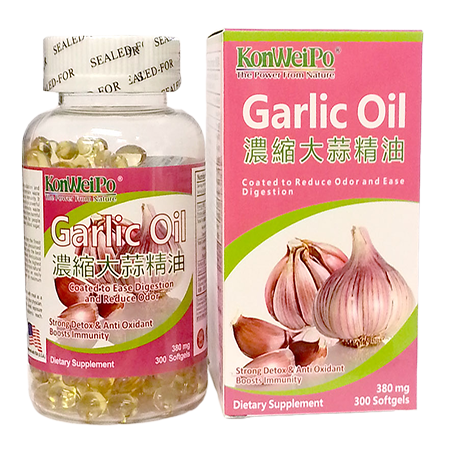 濃縮大蒜精油 (Garlic oil) 300's