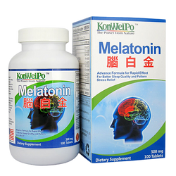 腦白金 (Melatonin) 100's
