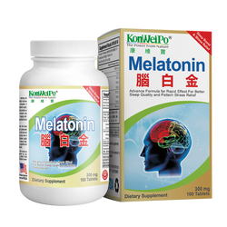 腦白金 (Melatonin) 100's