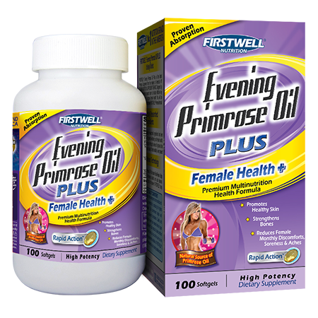 月見草油 (Evening Primrose Oil) 100's