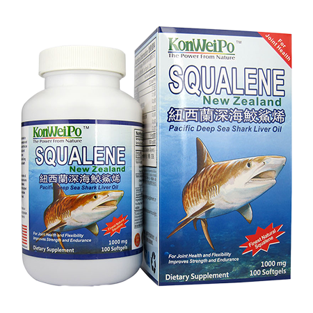 紐西蘭深海鮫鯊烯 (New Zealand Squalene) 100's