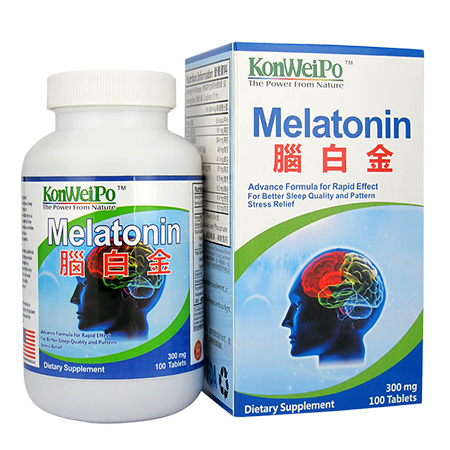 腦白金 (Melatonin) 100's