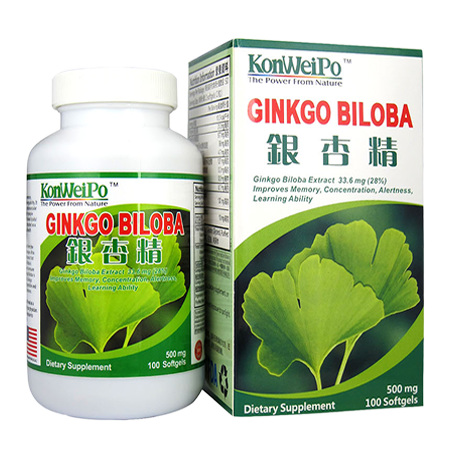 銀杏精 (Ginkgo Biloba) 100's