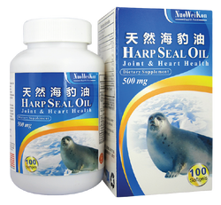天然海豹油 (Harp Seal Oil) 100's